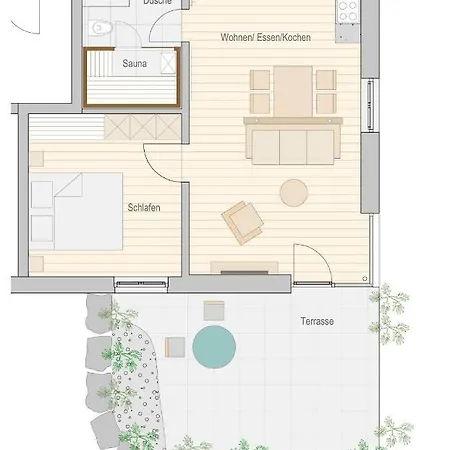 아파트 Haus Freiraum *